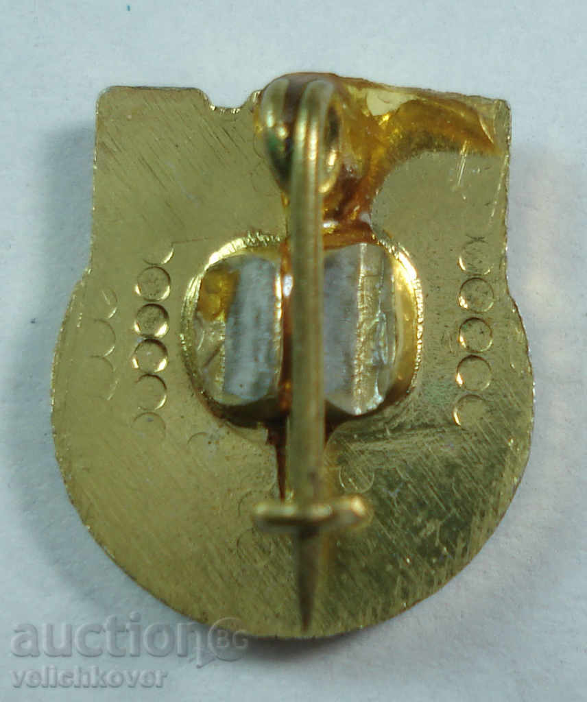 16264 Bulgaria sign Regional council of BASF Gabrovo enamel with price 3.00 BGN | € 1.53 16264 Bulgaria sign Regional council of BASF Gabrovo enamel with price 3.00 BGN | € 1.53