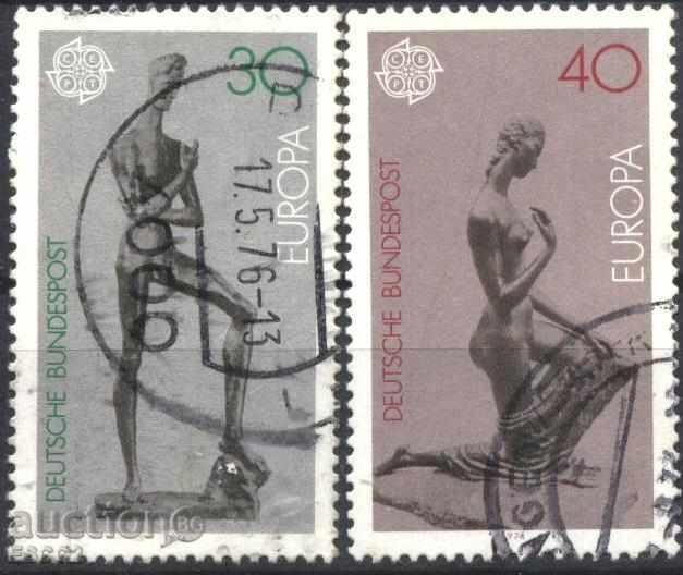 Клеймовани марки  Европа СЕПТ 1974 от Германия[