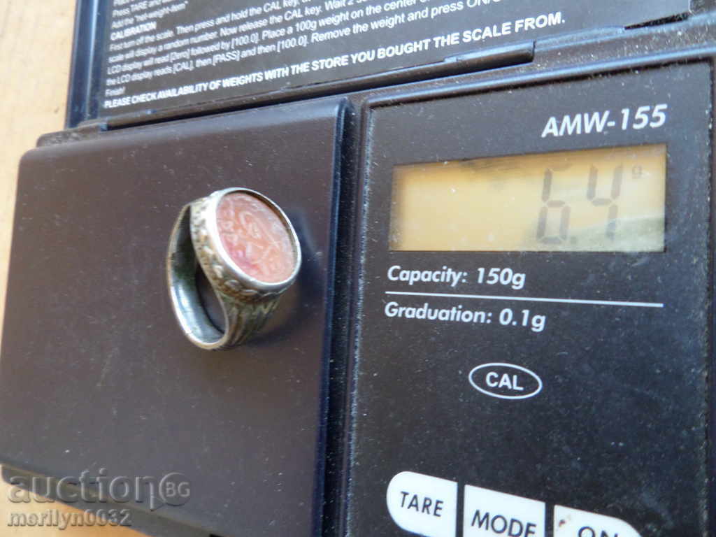 Ottoman silver stone ring and gem jewelery jewel - 5 Ottoman silver stone ring and gem jewelery jewel - 5