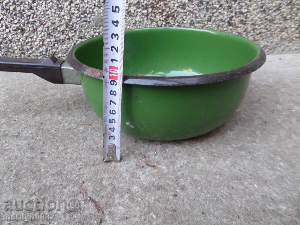 Livrarea strecurătoare smălțuită vechi, un container cu email PRB socialiste devreme