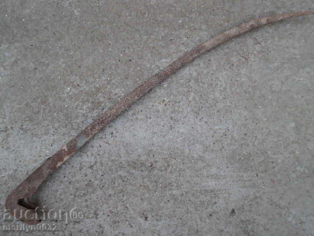 Delivery of Old hand-forged mowing hair, wrought iron Delivery of Old hand-forged mowing hair, wrought iron