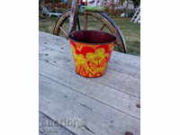 Children's metal bucket, bucket
