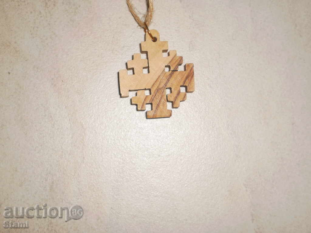 A cross of the olive from Jerusalem, sanctified at the grave of God with price 26.00 BGN | € 13.29 A cross of the olive from Jerusalem, sanctified at the grave of God with price 26.00 BGN | € 13.29