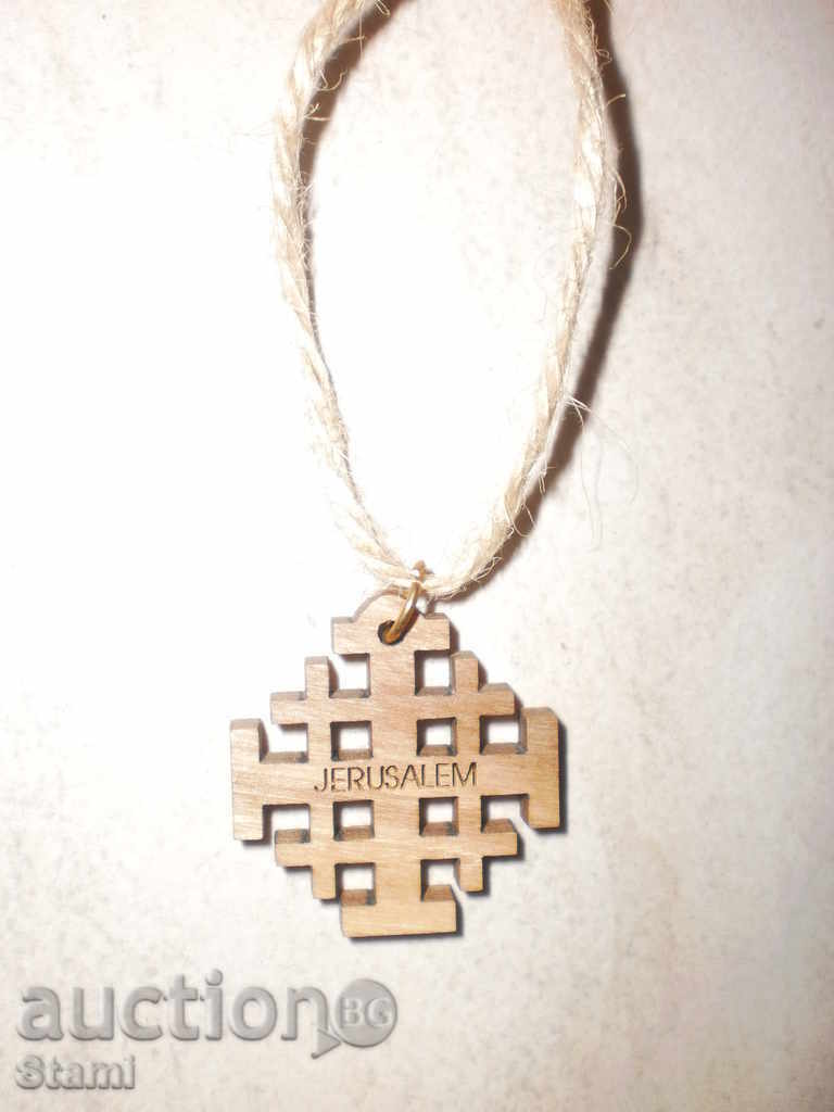 Olivia cruce de lemn din Ierusalim, iluminată Sfântul Mormânt-2