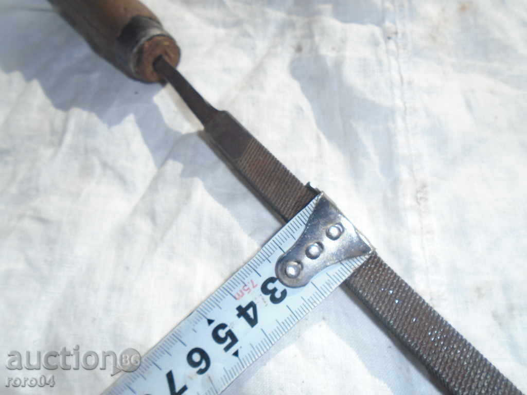 Τεράστια παλιά ΑΡΧΕΙΟ ΓΙΑ ΜΕΤΑΛΛΑ - 50 cm. - 5