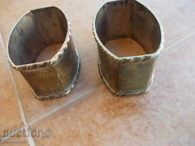 Silver napkins -2 pcs. with price 100.00 BGN | € 51.13 Silver napkins -2 pcs. with price 100.00 BGN | € 51.13