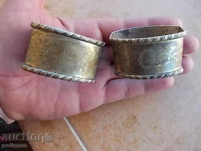 Auction Silver napkins -2 pcs. Auction Silver napkins -2 pcs.