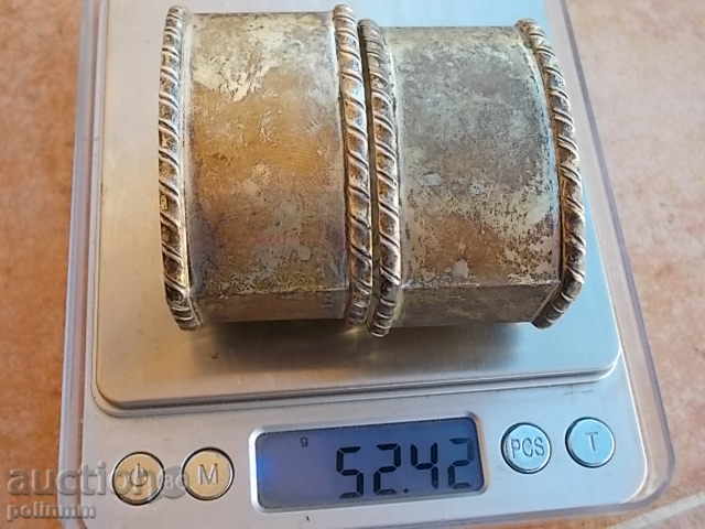 Silver napkins -2 pcs. - 5 Silver napkins -2 pcs. - 5