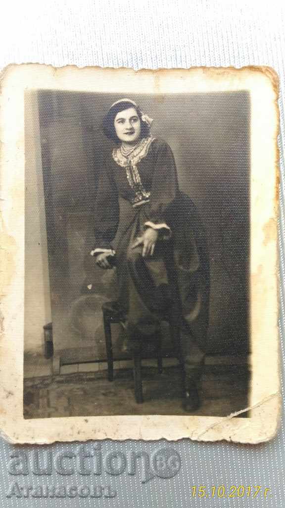 Old photo of the costume