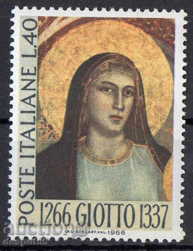 1966. Italy. 700th anniversary of Giotto's birth.