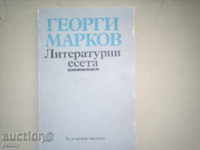GEORGI MARKOV-LITERATURE ESETE