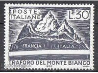 1965 Ιταλία. Το άνοιγμα της σήραγγας του Λευκού Όρους.