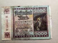 5000 marks Germany-1923
