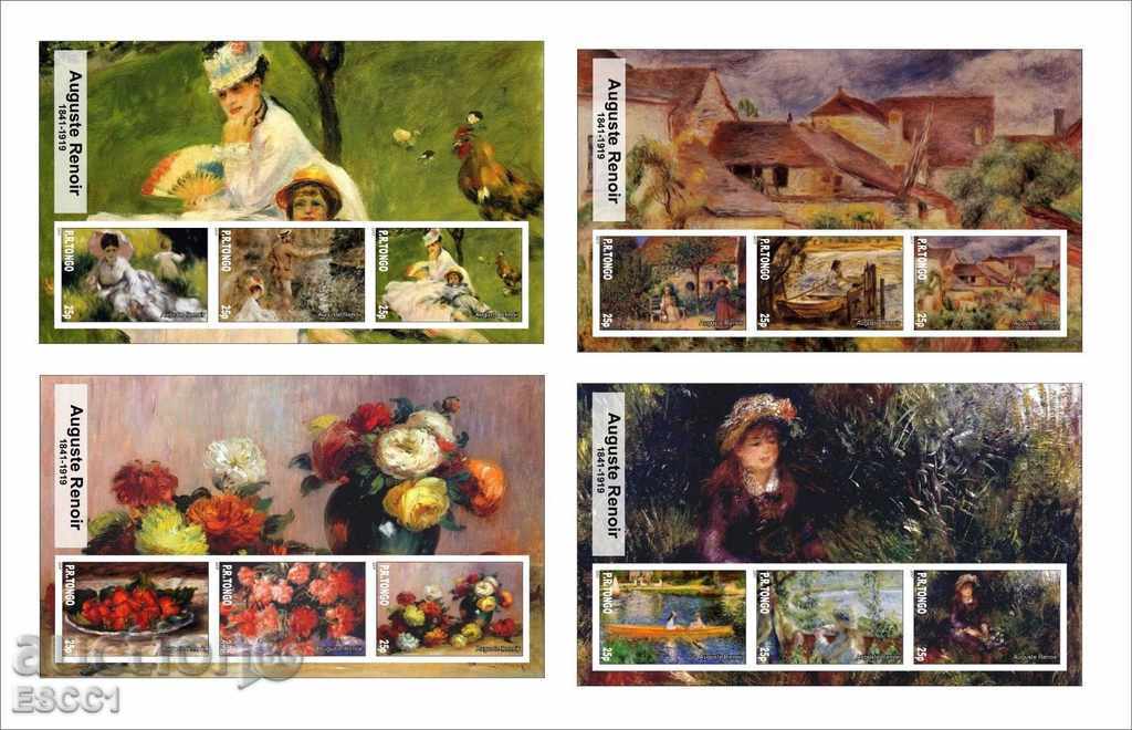 Καθαρίστε μπλοκ Pierre-Auguste Renoir 2017 Τόνγκο
