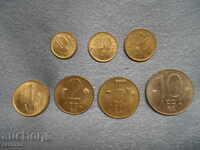 пълен лот монети 1992 г.