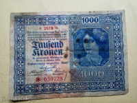 1000 крони Австрия- 1922