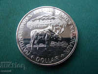 Canada 1 Dolar 1985 Argint TOP calitate