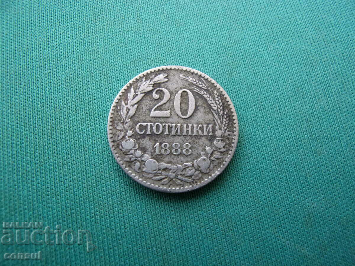 Bulgaria 20 de cenți 1888 cu preț € 28.12 | 55.00 BGN Bulgaria 20 de cenți 1888 cu preț € 28.12 | 55.00 BGN