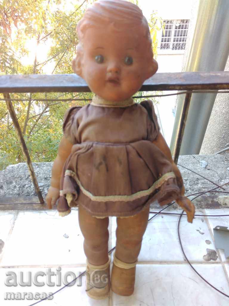 Παλιά λαστιχένια κούκλα για συλλογή
