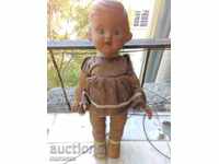 Old rubber doll for collection