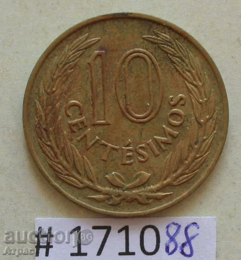 10 tsentavos 1960 Uruguay