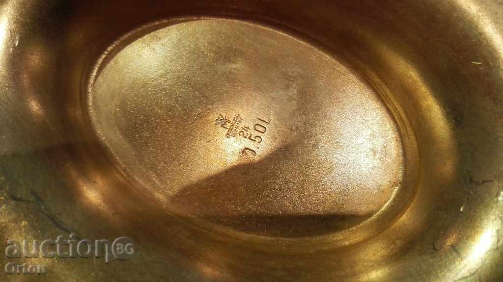 An ancient silver-plated court-waiter WMF - 5 An ancient silver-plated court-waiter WMF - 5