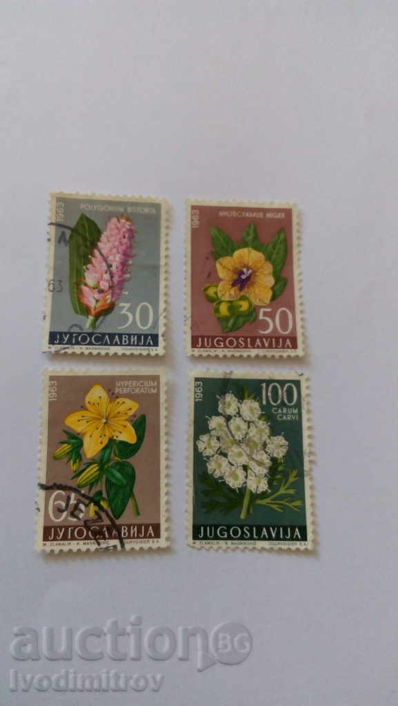 Κάντε Γιουγκοσλαβία λουλούδια 1963
