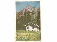 Стара пощенска картичка - Рила, х. "Партизанска поляна"