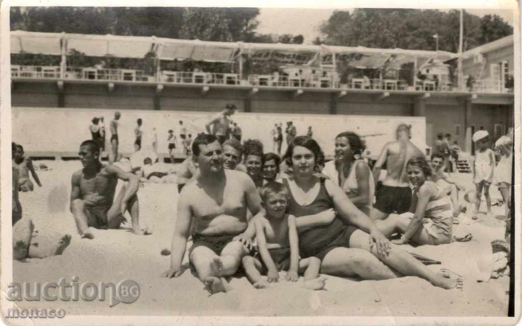 Old photo - Varna, Beach Old photo - Varna, Beach