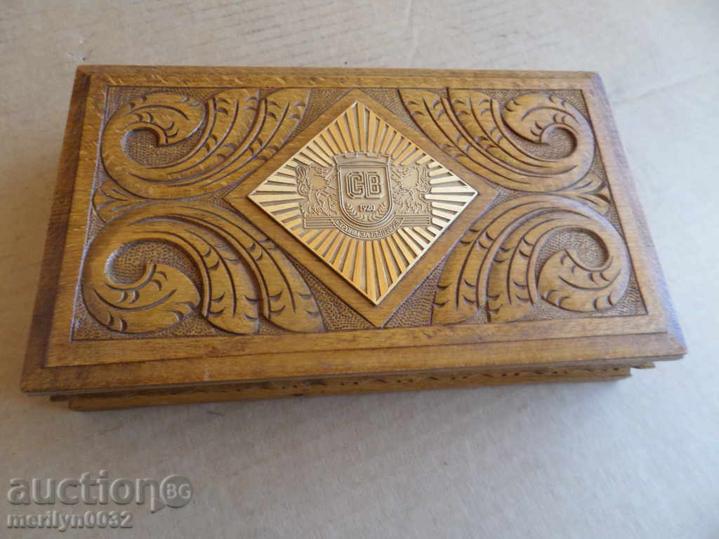 Jewelry Box Wood Carving Plaque of Construction Troops with price 129.90 BGN | € 66.42 Jewelry Box Wood Carving Plaque of Construction Troops with price 129.90 BGN | € 66.42