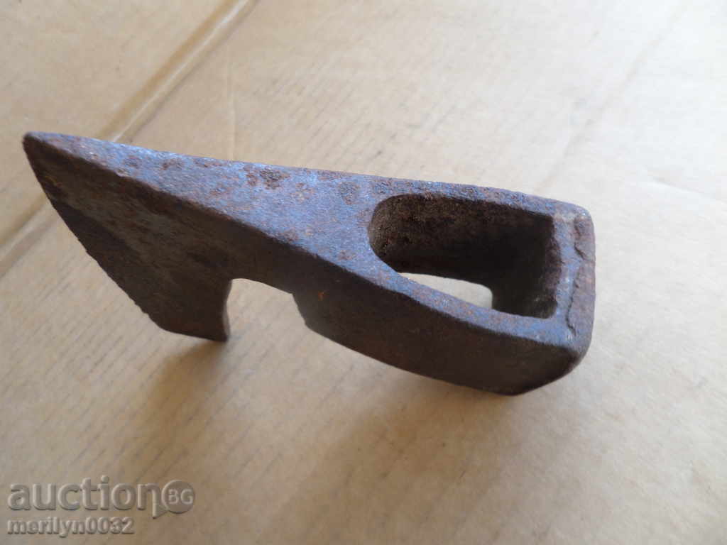 An old ax with a marker saber hat punch with price 59.00 BGN | € 30.17 An old ax with a marker saber hat punch with price 59.00 BGN | € 30.17