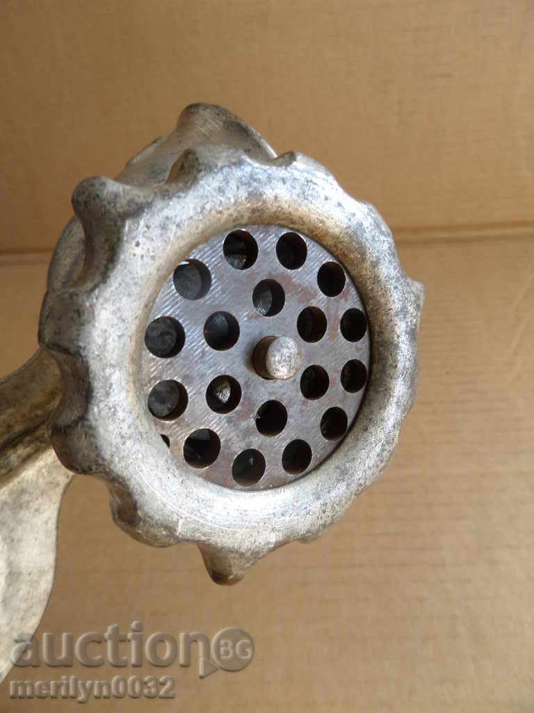 An old metal grinder for meat grinders - 5 An old metal grinder for meat grinders - 5