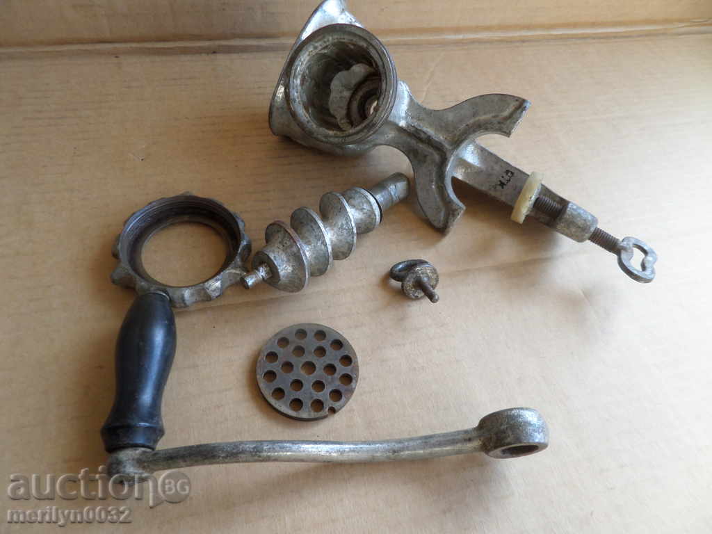 An old metal grinder for meat grinders - 6 An old metal grinder for meat grinders - 6