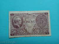 5 λίρες Ιταλίας - 1944