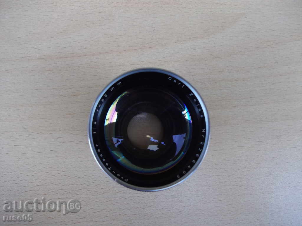 Αντικειμενικός στόχος "Pro-Tessar-1: 4-f = 85mm-Carl Zeiss" που λειτουργεί με τιμή 100.00 BGN | € 51.13 Αντικειμενικός στόχος "Pro-Tessar-1: 4-f = 85mm-Carl Zeiss" που λειτουργεί με τιμή 100.00 BGN | € 51.13