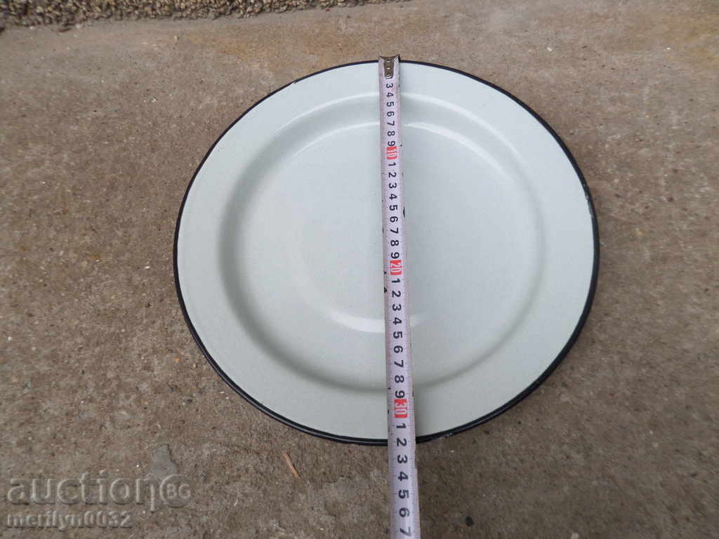 Auction Enameled dish, enamel bowl, bowl, wounded soup Auction Enameled dish, enamel bowl, bowl, wounded soup