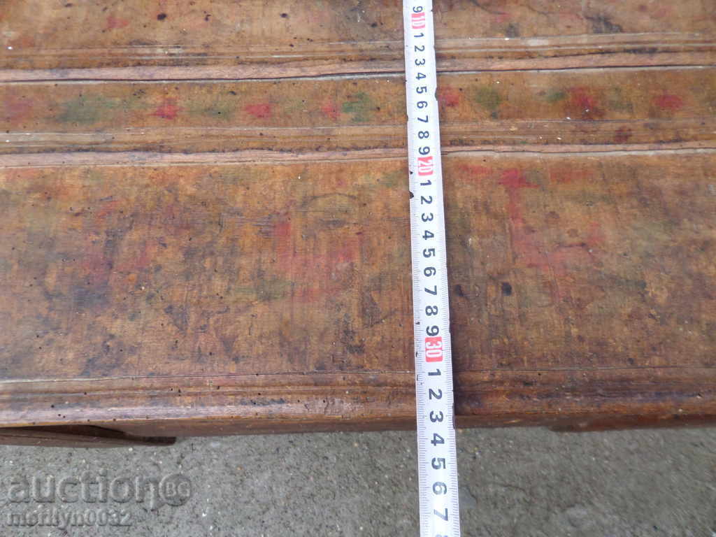 Șezlong Mic Vechi Comodă cu sertare Primitive - 5