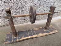 Wood Wheel Old Mechanism Gear Pincer Wooden