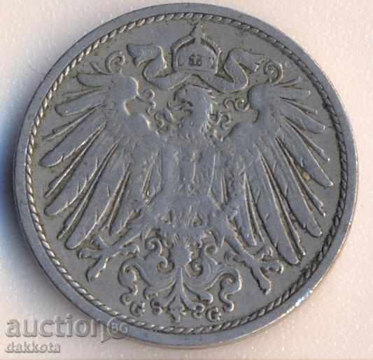 Germania 10 pfennig 1903g, rară cu preț € 7.92 | 15.49 BGN