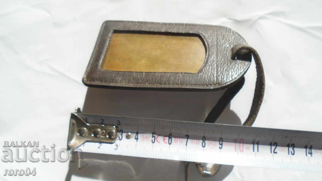 Auction OLD LEATHER BAG FOR SUITCASE Auction OLD LEATHER BAG FOR SUITCASE