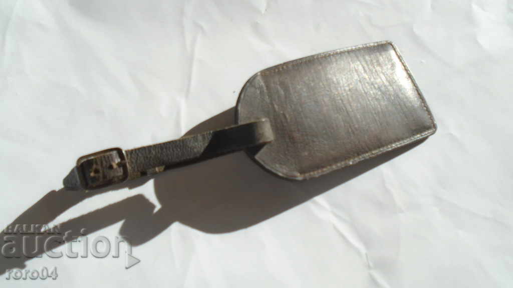 OLD LEATHER BAG FOR SUITCASE - 6 OLD LEATHER BAG FOR SUITCASE - 6