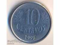 Brazilia 10 centavos 1995