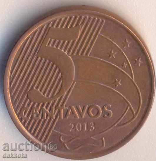 Βραζιλία 5 centavos 2013