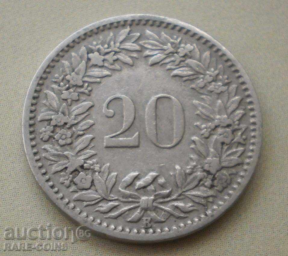 Ελβετία 20 ραπέλ 1908 με τιμή € 1.79 | 3.50 BGN Ελβετία 20 ραπέλ 1908 με τιμή € 1.79 | 3.50 BGN