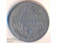 Chile Peso 1933 year
