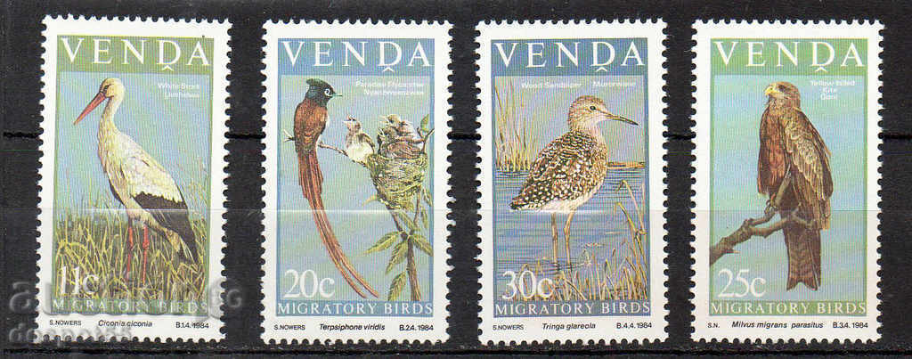 1984. Venda. Migrating birds.