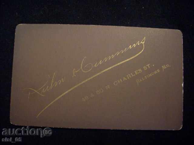 Photo CDV cardboard, small. Woman with price 12.00 BGN | € 6.14 Photo CDV cardboard, small. Woman with price 12.00 BGN | € 6.14