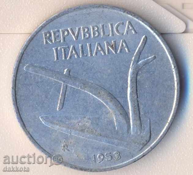 Ιταλία 10 λίρες το 1953 με τιμή 3.50 BGN | € 1.79 Ιταλία 10 λίρες το 1953 με τιμή 3.50 BGN | € 1.79