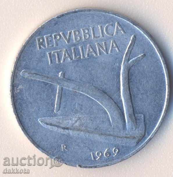 Ιταλία 10 λίρες το 1969 με τιμή 1.40 BGN | € 0.72 Ιταλία 10 λίρες το 1969 με τιμή 1.40 BGN | € 0.72