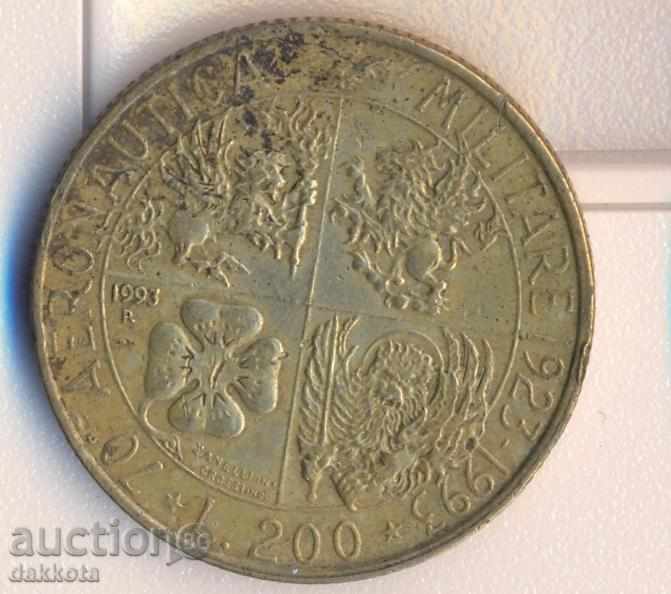Italia 200 liras 1993